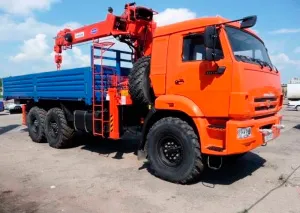 фото манипулятор КАМАЗ 10 тонн